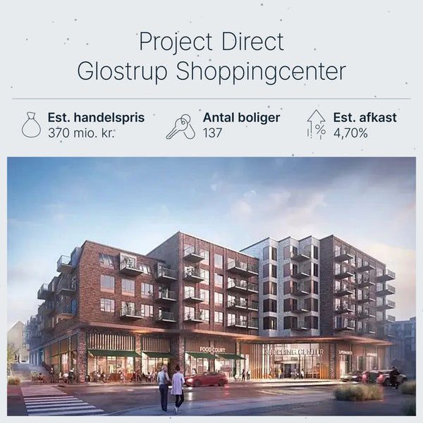 Project Direct i Glostrup: CapMan køber forward-purchase for 370 mio. kr. – årts første handle