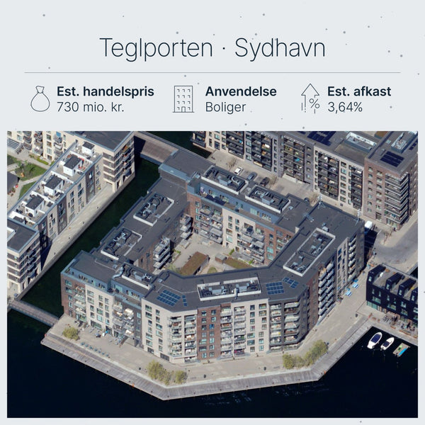 Teglporten Sydhavnen: Quantum køber 137 boliger for 730 mio. kr.