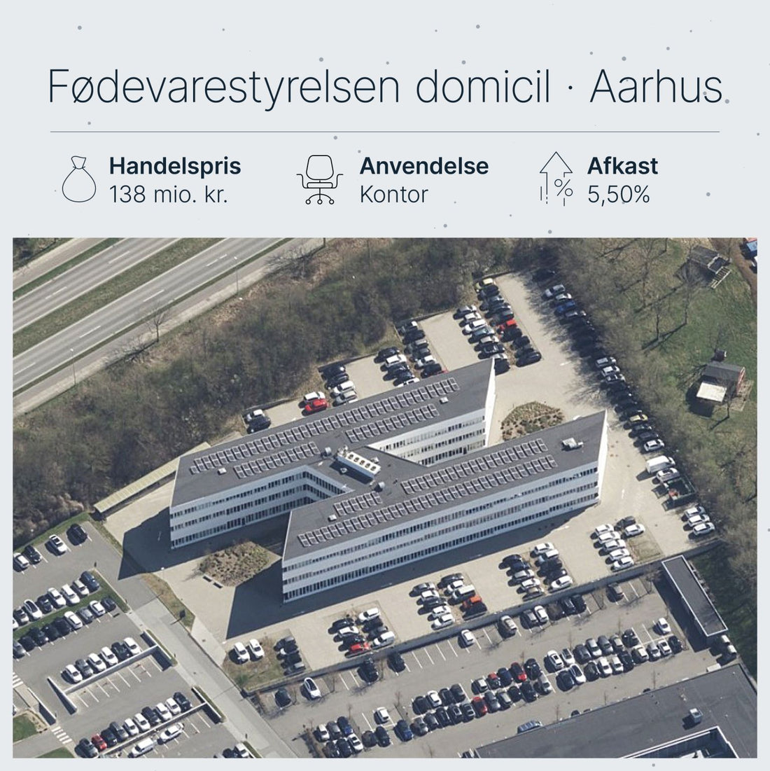 Olof Palmes Allé 18G Aarhus N: Bygningsstyrelsen køber kontordomicil for 138 mio.