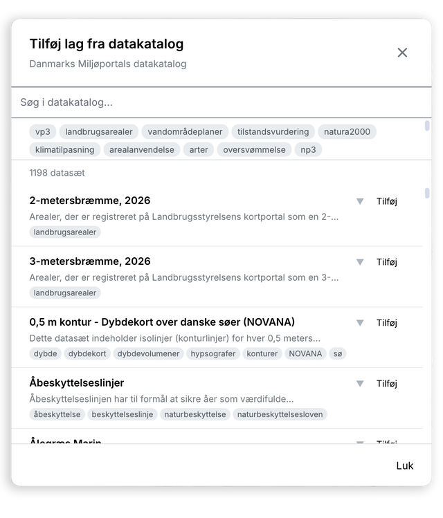 Nye forbedringer i OneDoor – Kortlagsvælger med 1.200+ lag