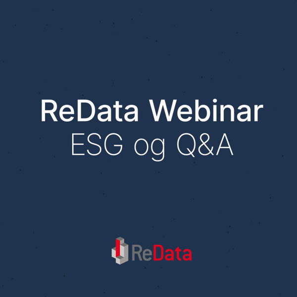 ReDatas ESG-modul – Få styr på energi, klimarisici og CO2
